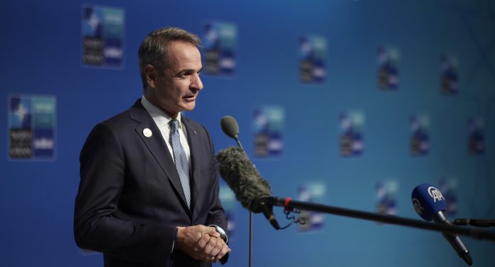 Δηλώσεις του Πρωθυπουργού Κυριάκου Μητσοτάκη κατά την άφιξή του στη Σύνοδο Κορυφής του ΝΑΤΟ, στην Άγκυρα