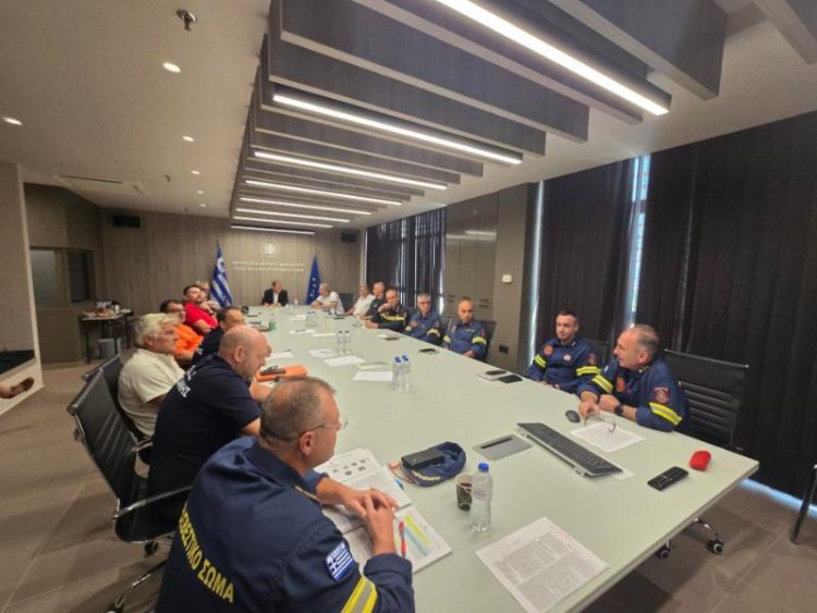 Συνάντηση ενημέρωσης και συντονισμού μεταξύ εκπροσώπων του Πυροσβεστικού Σώματος και των Εθελοντικών Οργανώσεων Πολιτικής Προστασίας της Δυτικής Μακεδονίας