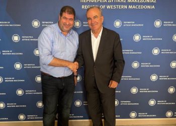 Δρόμος για σύγχρονες και «πράσινες» σχολικές αυλές στα Γρεβενά μετά από συζήτηση με τον Αναπληρωτή Υπουργό Εθνικής Οικονομίας και Οικονομικών, Νίκο Παπαθανάση