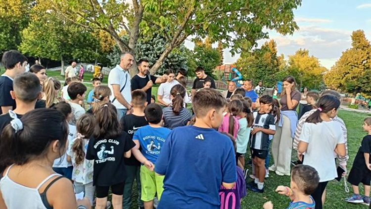 Μια γιορτή αθλητισμού και ενέργειας στο Πάρκο των Μανιταριών!