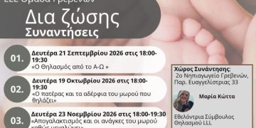 Έναρξη νέου κύκλου Δωρεάν Μηνιαίων Συναντήσεων Θηλασμού στα Γρεβενά από τη La Leche League Greece