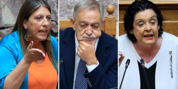 Χάος στη Βουλή στην ψηφοφορία για Ακρίτα: «Είστε τραμπούκος» είπε η Ζωή στον Κουκουλόπουλο, «άντε από εκεί» φώναζε η Κανέλλη