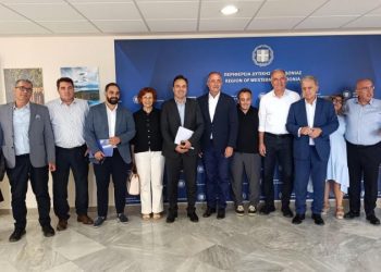 Επίσκεψη του Υπουργού Ψηφιακής Διακυβέρνησης Δημήτρη Παπαστεργίου και του Υφυπουργού Ανάπτυξης Σταύρου Καλαφάτη στην Περιφέρεια Δυτικής Μακεδονίας
