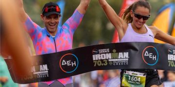 Η ΔΕΗ έδωσε ενέργεια στο ΔΕΗ IRONMAN 70.3 Costa Navarino, Peloponnese, Greece