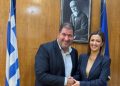 Συνάντηση εργασίας του Βουλευτή Π.Ε. Γρεβενών Θανάση Σταυρόπουλου με την Αναπληρώτρια Υπουργό Υγείας Ειρήνη Αγαπηδάκη