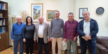 Επίσκεψη του Δ.Σ. του Συλλόγου Γρεβενιωτών Κοζάνης στον Αντιπεριφερειάρχη και στον Δήμαρχο Γρεβενών